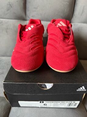 Adidas Taekwondo Mei Elite W – Black Box (Size 6) Women